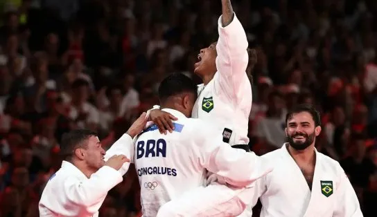 Judô: Brasil atropela EUA em disputa por equipes, a 1ª após bronze em Paris