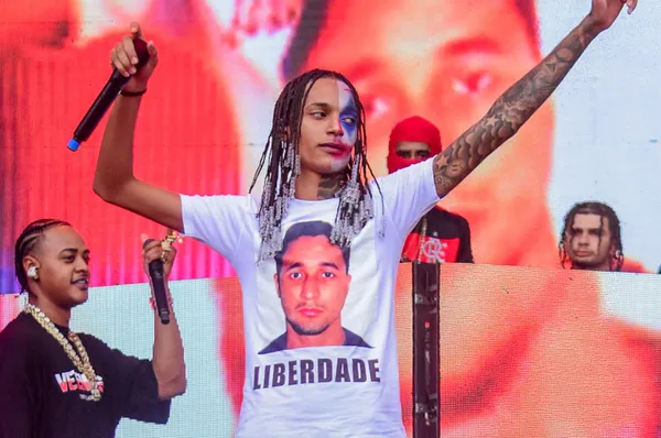 Oruam fala sobre liberdade do pai. Foto: Redes Sociais