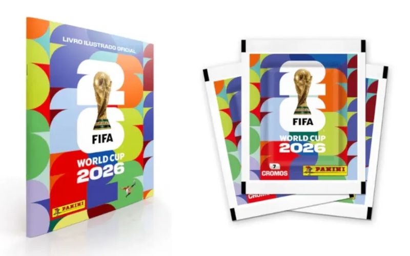 A cole&ccedil;&atilde;o oficial da Copa do Mundo 2026 conta com 980 figurinhas, tornando-se a maior da hist&oacute;ria dos &aacute;lbuns do Mundial/Foto: Divulga&ccedil;&atilde;o/Panini 