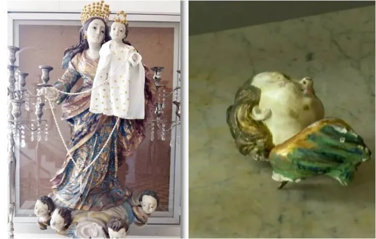 Devotos iniciam dias de missa e procissão com foco em devolução de imagem furtada