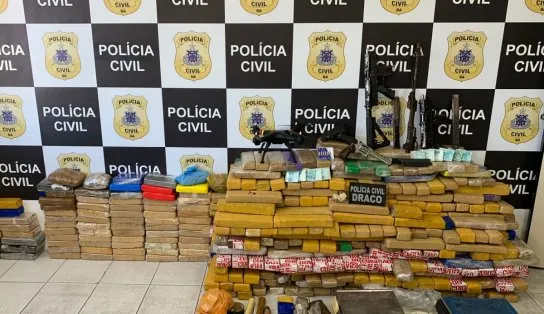 Polícia enfrenta o BDM e apreende R$ 1,4 milhão em drogas no bairro de Cajazeiras; três suspeitos acabaram presos