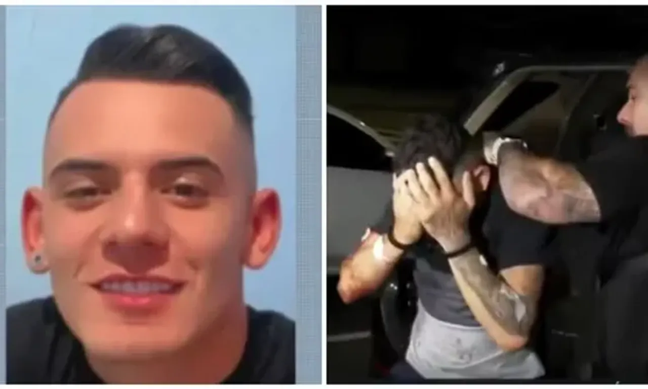 Tainara havia saído de um bar acompanhada de um amigo quando houve uma discussão envolvendo Douglas.Foto: Reprodução