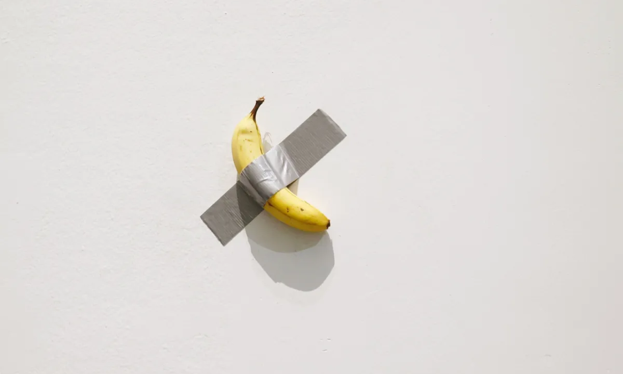 Banana avaliada em mais de R$ 30 milh&otilde;es &eacute; roubada de museu na Fran&ccedil;a. Foto: Divulga&ccedil;&atilde;o 