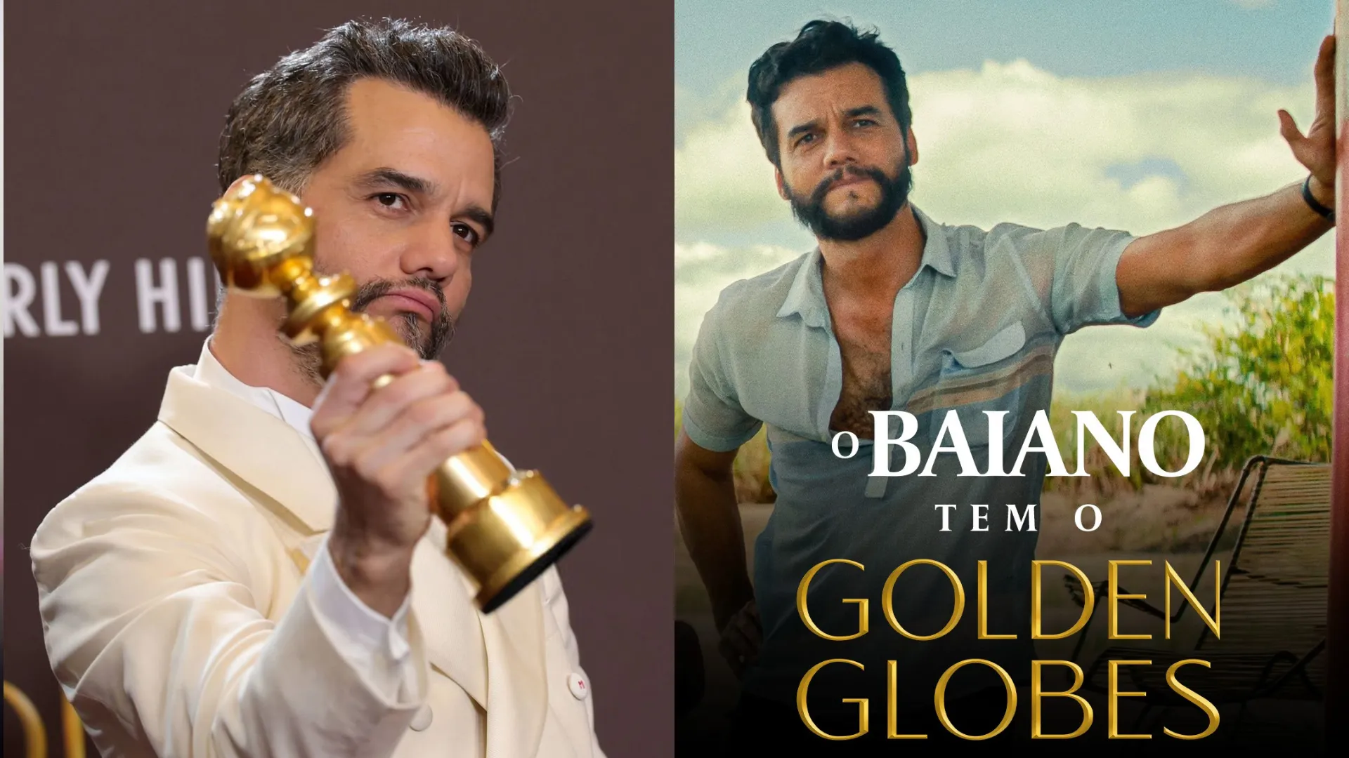 'Tem o molho': veja memes sobre a vitória de Wagner Moura no Globo de Ouro