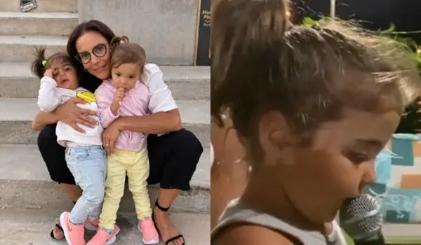 Ivete Sangalo publica vídeo da filha, Marina, cantando sua música; "tá no sangue!"