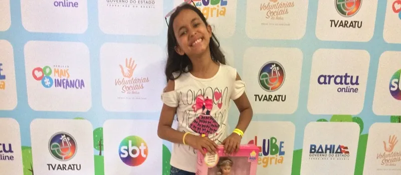 CLUBE DA ALEGRIA: Conheça Rebeca Silva, vencedora do concurso “Talento Mirim”