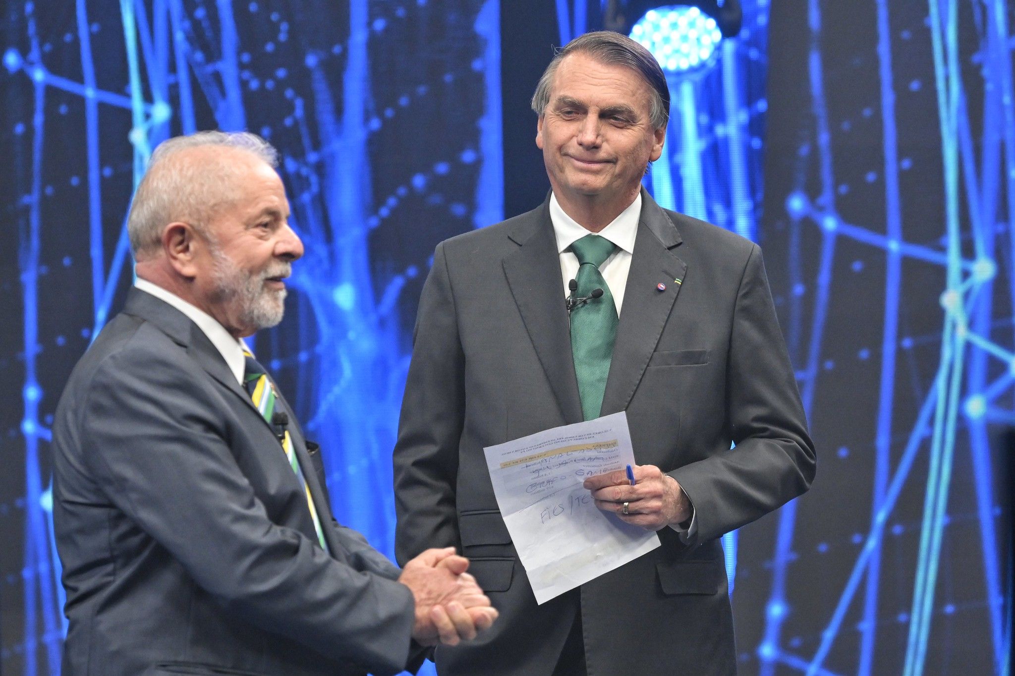 Lula e Bolsonaro estão tecnicamente empatados, aponta Quaes | Foto: Renato Pizzutto/Band 