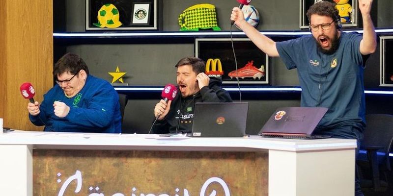 CazéTV firmou novos contratos com a UEFA (para a Liga Europa e UEFA Conference até 2027), a CONMEBOL (com direitos de clipes e reações da Libertadores, Sul-Americana e Recopa)/Foto: Reprodução