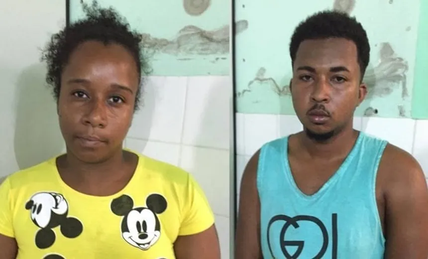 Polícia apreende grande quantidade de drogas com casal, em Conceição do Jacuípe