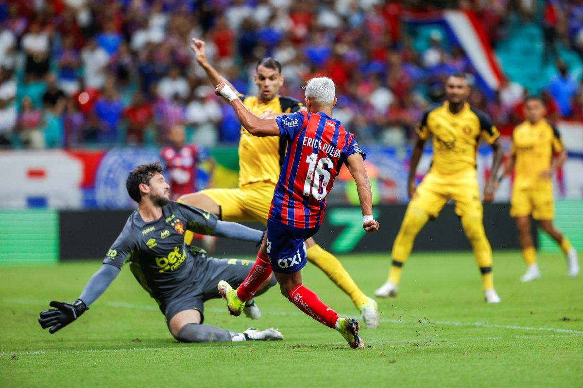 Bahia vence Sport por 2x0, na última partida de 2025 na Fonte Nova. Foto: Rafael Ribeiro/EC Bahia