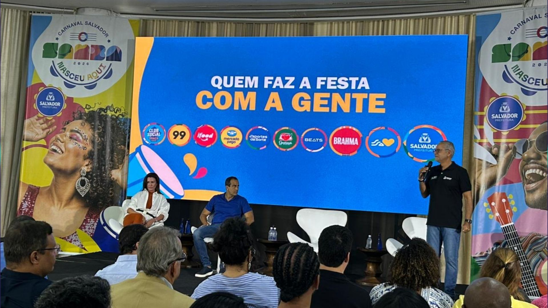 Atra&ccedil;&otilde;es do Carnaval ser&atilde;o todas custeadas por patrocinadores, diz Bruno Reis; Foto: Matheus Caldas / Aratu On