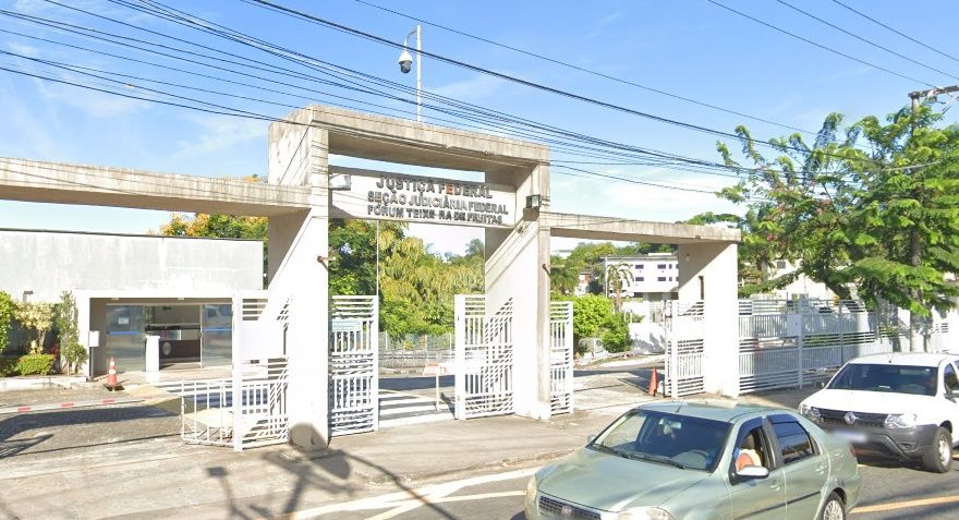 Autoridades do Fórum Teixeira de Freitas declararam home office. Foto: Google Street View