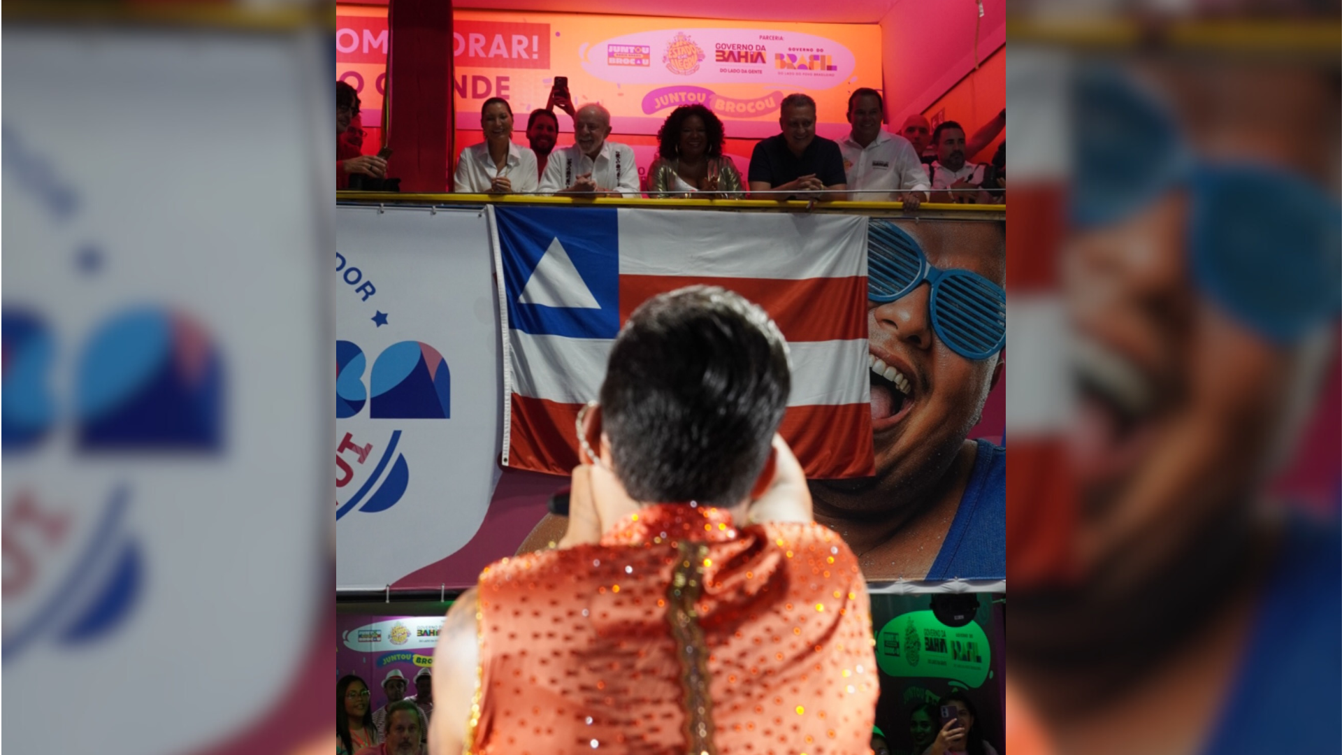 Thiago Aquino convida Lula para `tomar uma&acute; durante passagem pelo Campo Grande, no Carnaval de Salvador | Foto: reprodu&ccedil;&atilde;o/Instagram (@thiagoaquinoof)