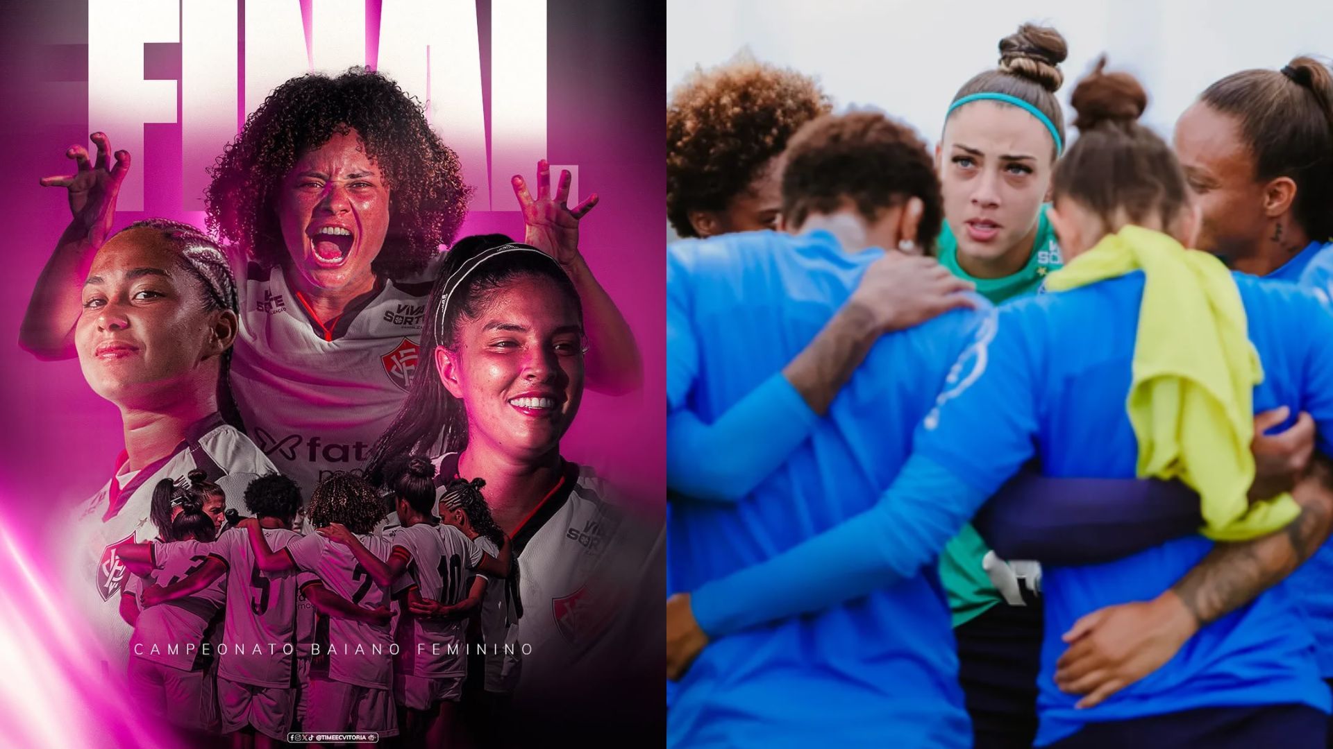 Primeiro Ba-Vi da final do Baianão Feminino 2025 será nesta sexta (31), no Barradão