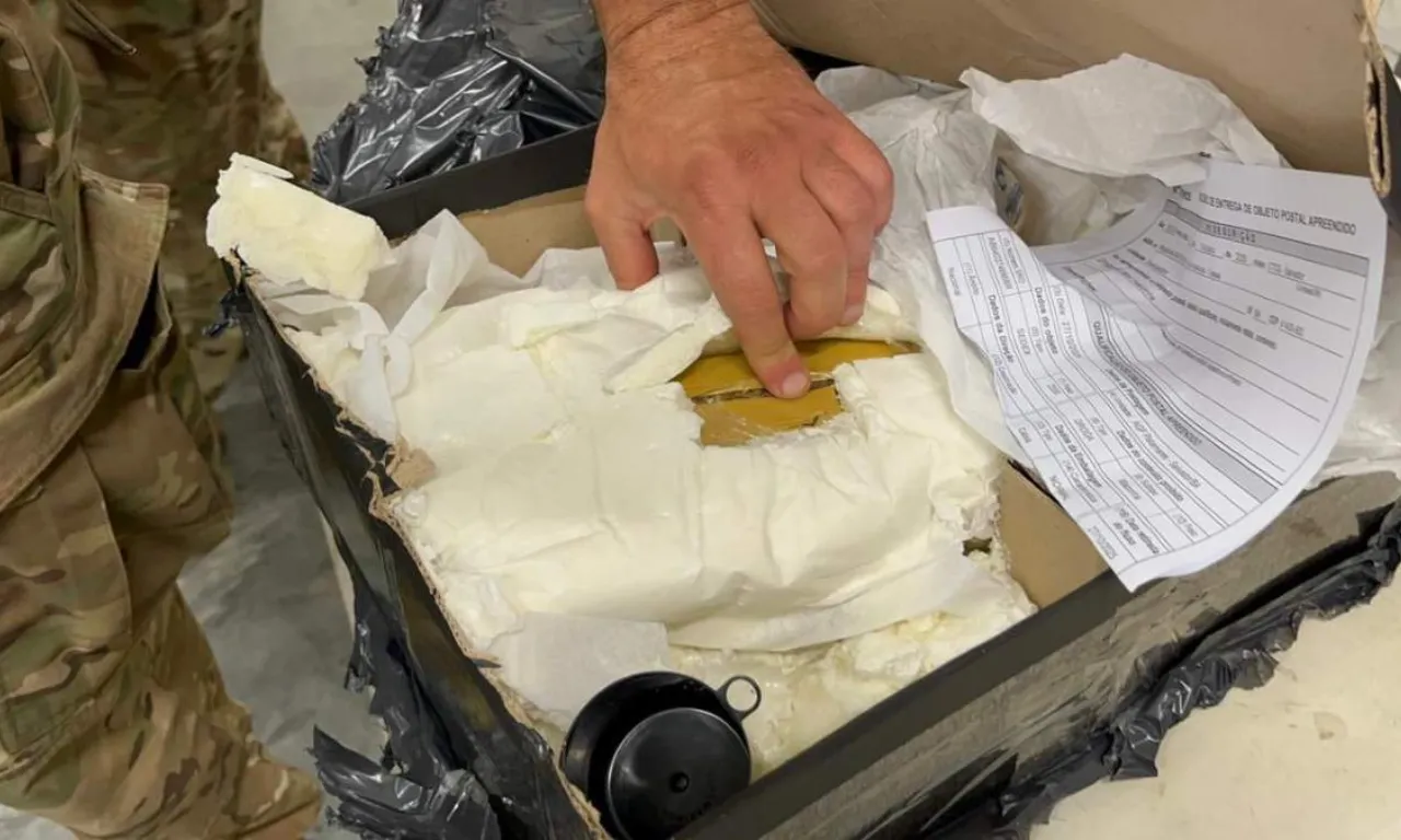 Drogas encontradas em encomendas dos Correios