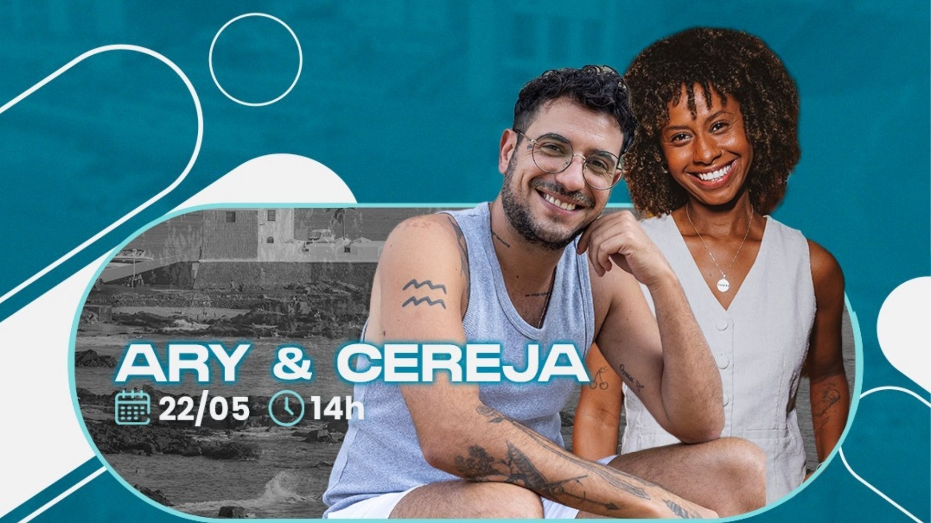 Ary Rosa e Cereja são os entrevistados desta sexta no Aratu Tá On