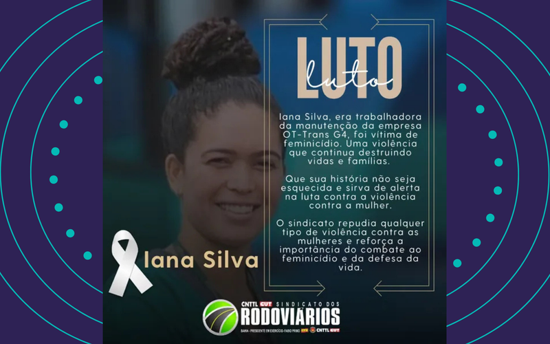 Iana Silva Santos tinha 25 anos, trabalhava como mec&acirc;nica e constru&iacute;a sua independ&ecirc;ncia profissional em uma &aacute;rea ainda marcada pela predomin&acirc;ncia masculina/Foto: Redes Sociais 