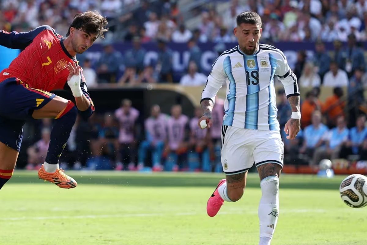 Argentina lutou muito, mas não superou a Espanha. Foto: Reprodução | Fifa.Com