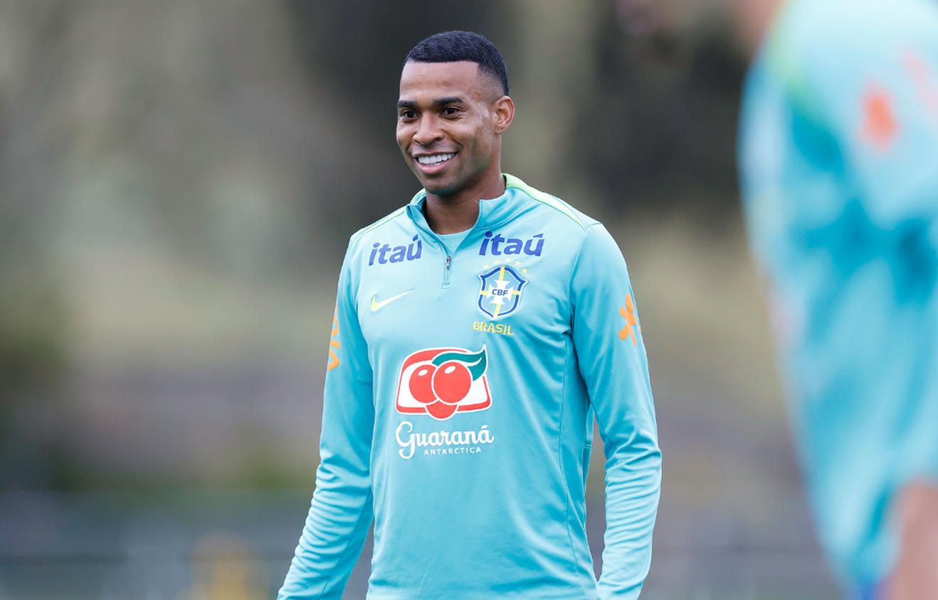 Jean Lucas na seleção brasileira. Foto: Divulgação | CBF