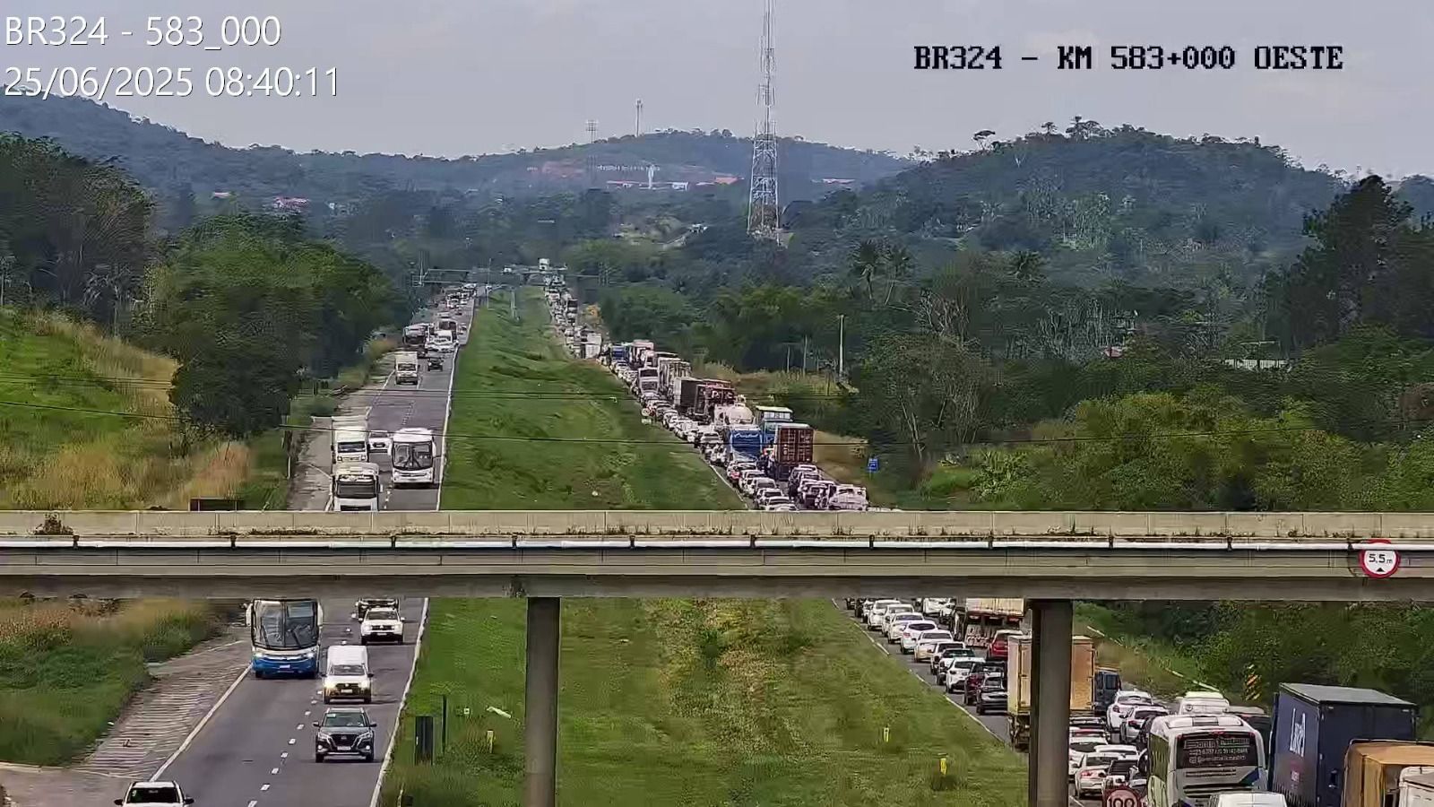 Fim de festa: veja como está retorno para Salvador nesta quarta-feira; Foto: Divulgaçõa/PRF