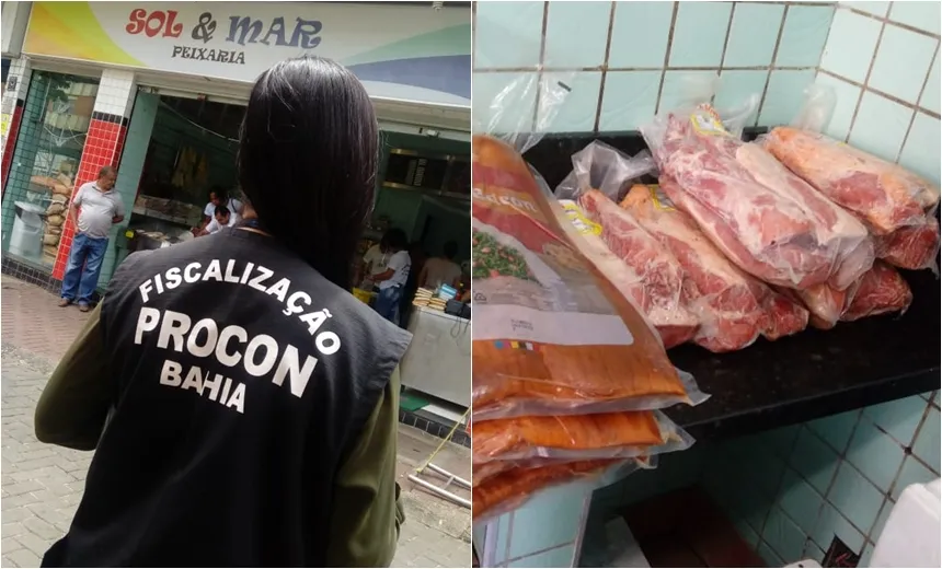 Loja é autuada por estocar mais de 50 kg de produto vencido em Salvador