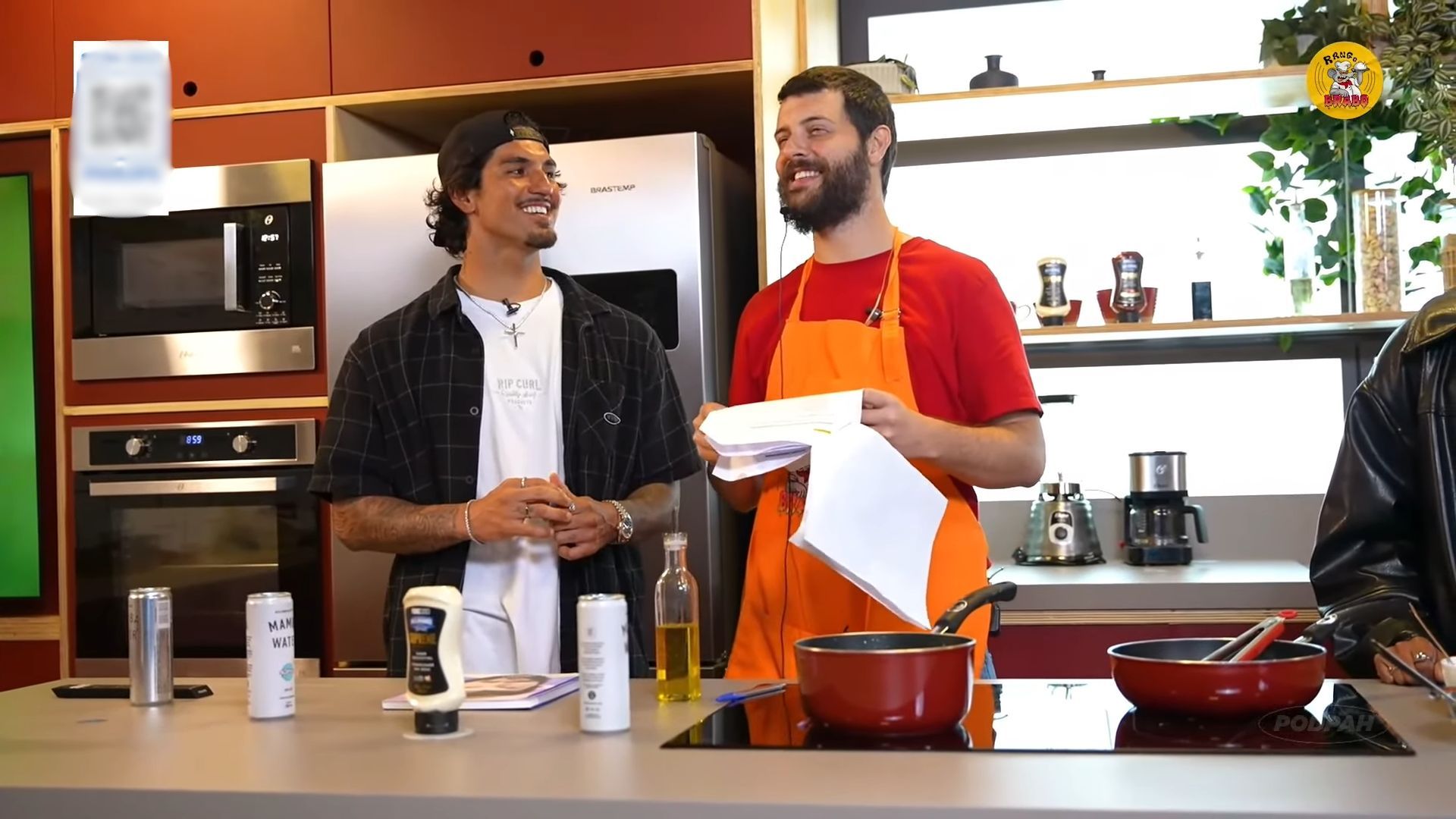 Gabriel Medina e Diogo Defante | Imagem: reprodução/YouTube