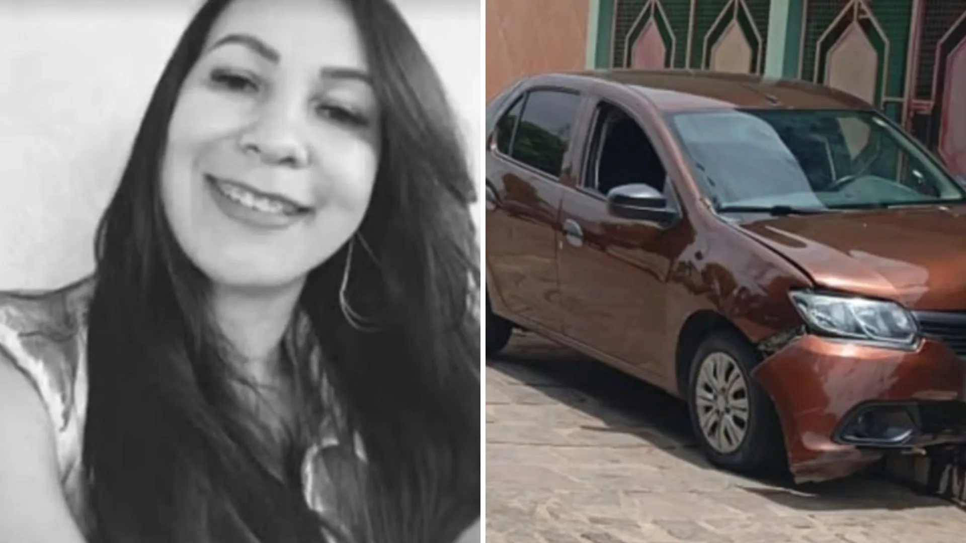 Mulher é assassinada enquanto dirigia na Bahia. Foto: Redes sociais 