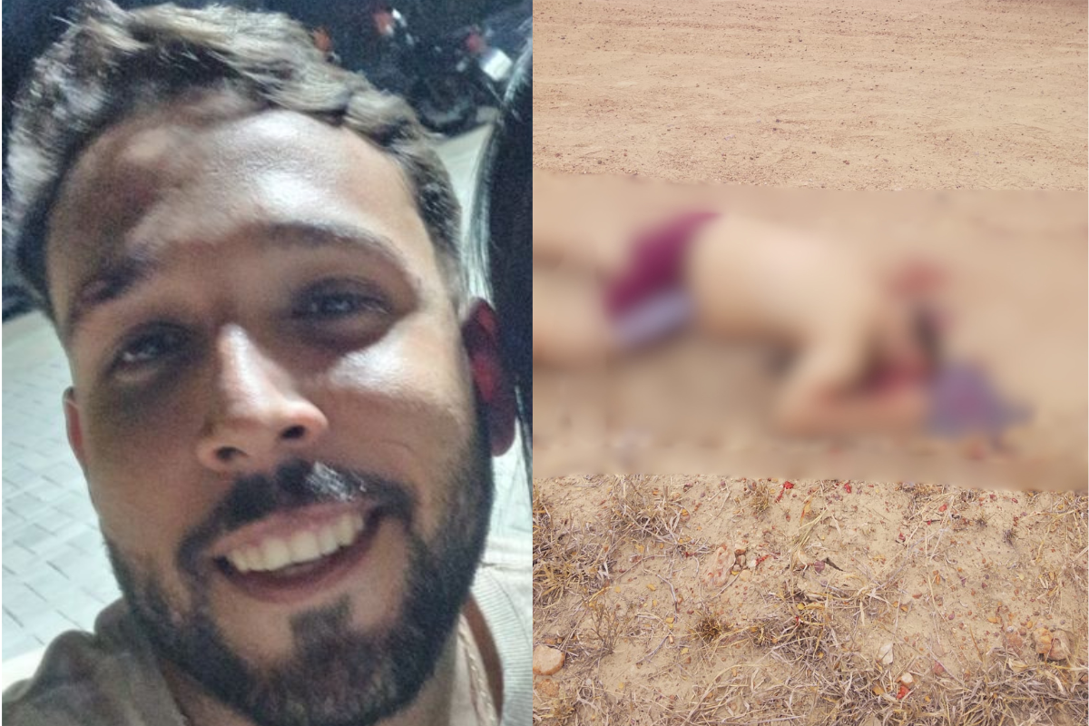 Corpo de homem &eacute; encontrado com marcas de tortura e tiros na Bahia. Foto: Reprodu&ccedil;&atilde;o Redes Sociais 