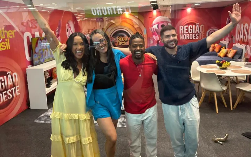 Imagem Dos Participantes Da Casa De Vidro