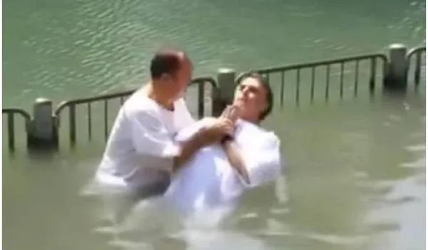 Preso por corrupção, Pastor Everaldo batizou Bolsonaro e Wilson Witzel