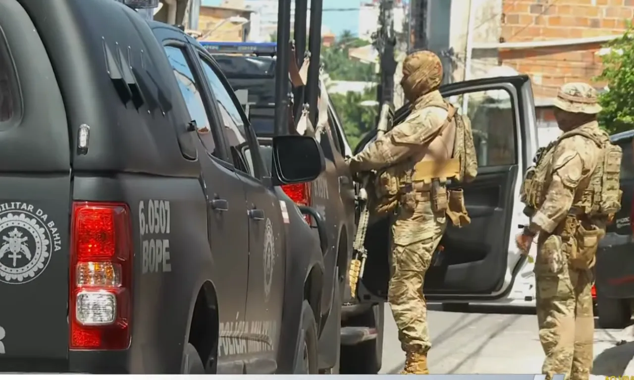 Operação contra situação refém 