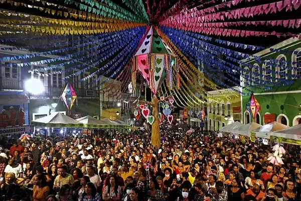S&atilde;o Jo&atilde;o em Salvador tem shows no Pelourinho e em seis bairros da capital. Foto: Mateus Pereira/GovBA