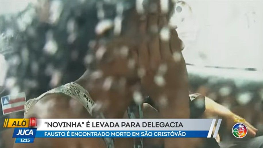 'novinha' É Levada Para Delegacia. | Foto: Reprodução TV Aratu