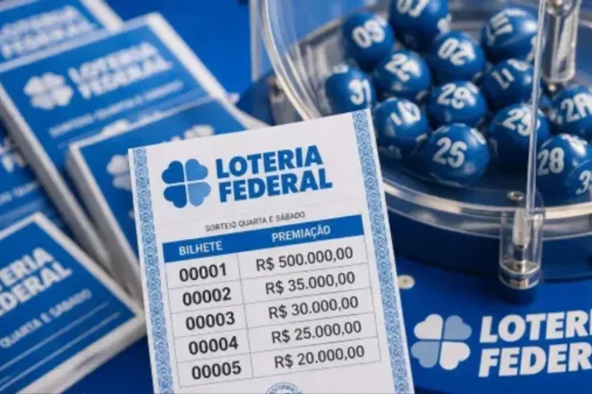 Loteria Federal. Foto: Reprodução