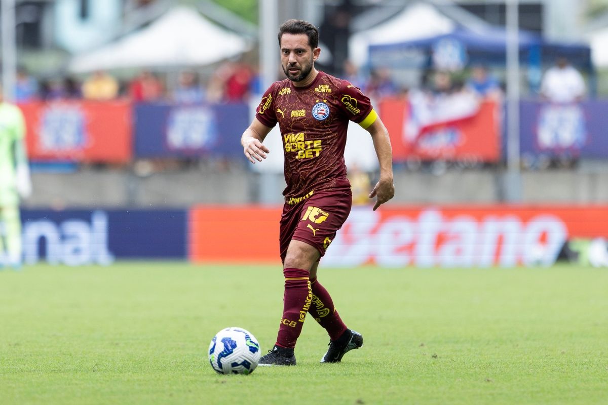 Everton Ribeiro vai receber o Título de Cidadadão Soteropolitano após projeto de Alexandre Tinôco. Foto: Rafael Ribeiro/EC Bahia