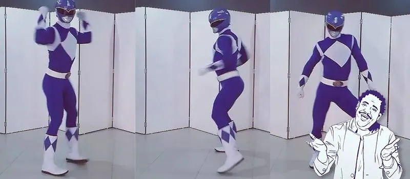 HORA DE MORFAR: A história do anônimo dançarino ‘Power Ranger azul’ do pagode baiano