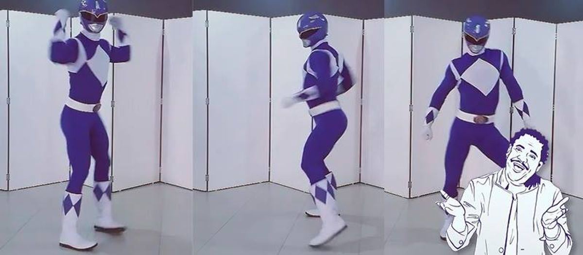 HORA DE MORFAR: A história do anônimo dançarino ‘Power Ranger azul’ do ...