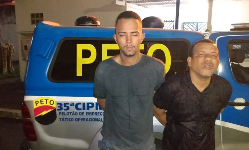 Homens são presos após tentarem assaltar ônibus que fazia linha para Cajazeiras